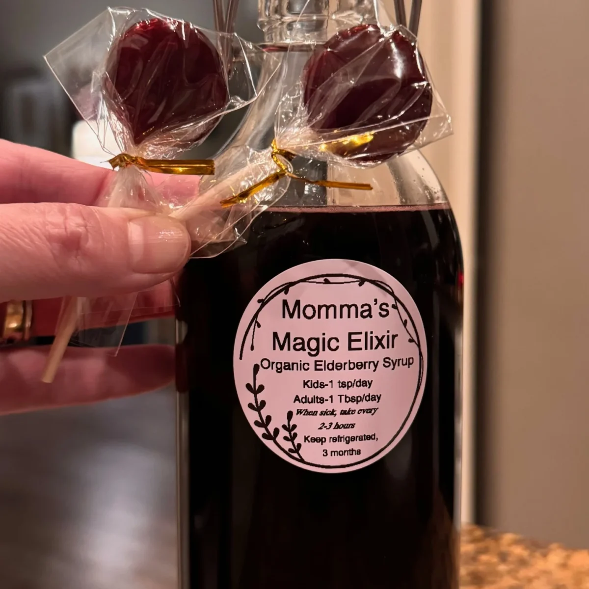 Organic Elderberry Syrup