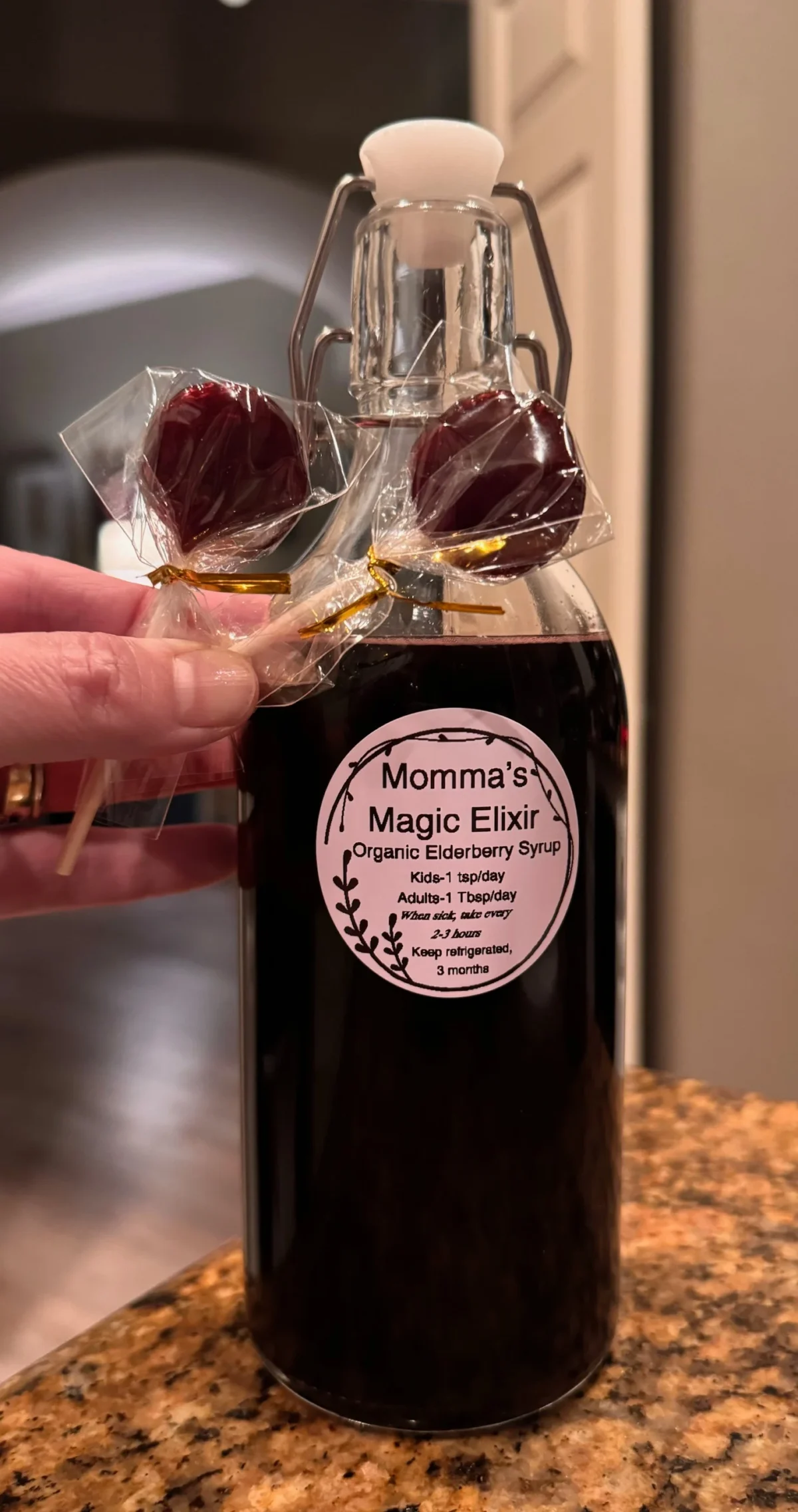 Organic Elderberry Syrup